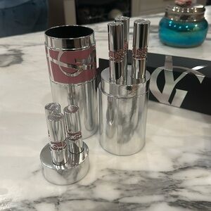 YSL NWT set of 6 loveshine lip oil lipsticks - shade 122, 150, 201, 202, 204, 44